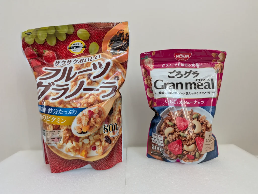 ザクザクおいしいフルーツグラノーラ_正面