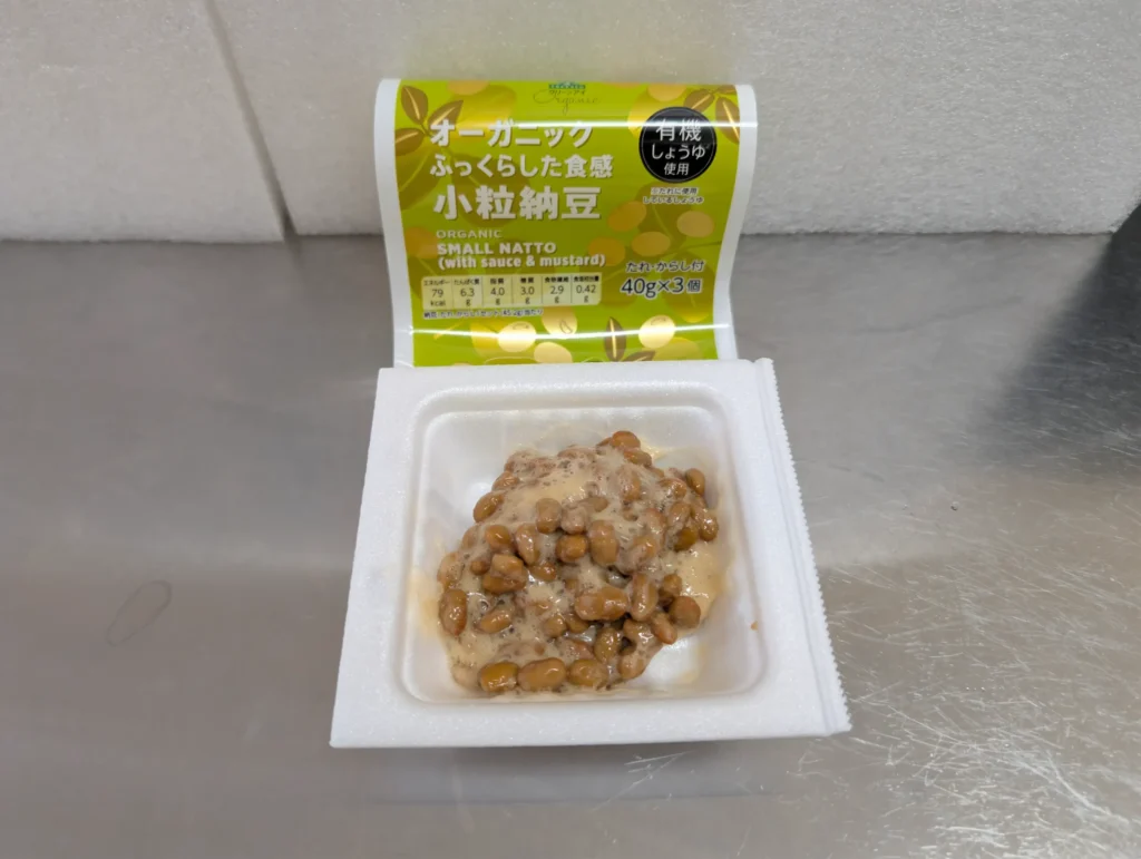 オーガニック小粒納豆_混ぜ