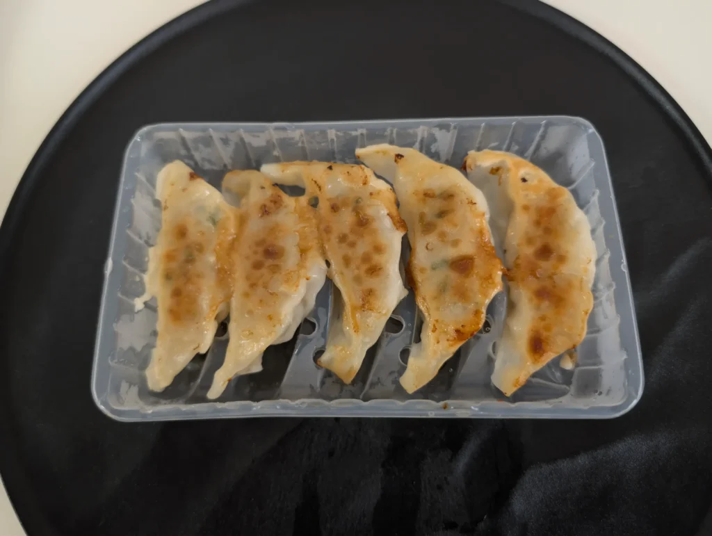 焼ギョーザ_中身_加熱