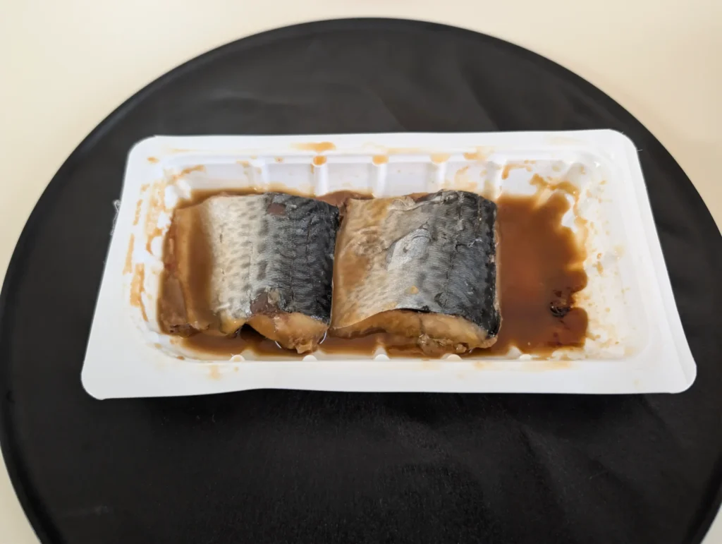 国産さばのみそ煮_中身