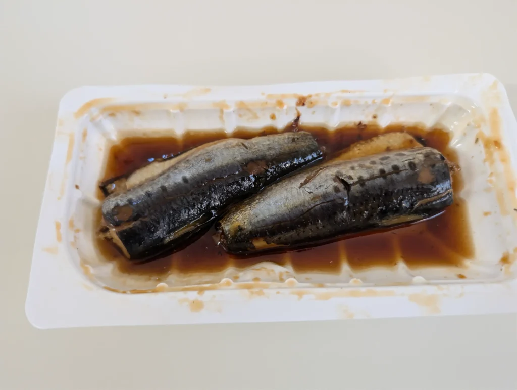 国産いわしの生姜煮_中身