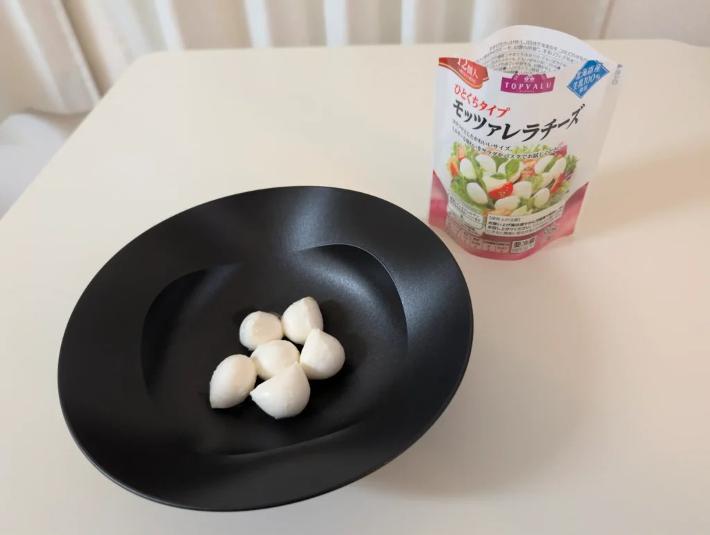 ひとくちモッツァレラチーズ_中身